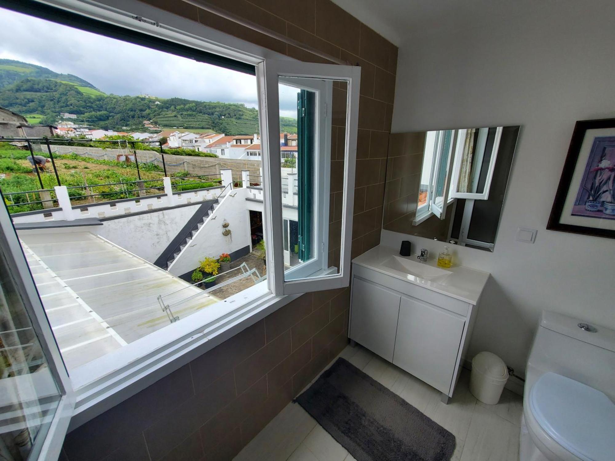 Pousada Da Vila Vila Franca do Campo Habitación foto